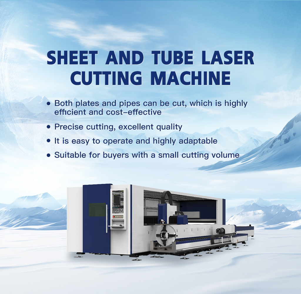 SHEET AND TUBE LASER CUTTING MACHINE