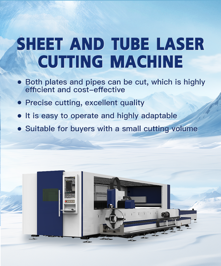 SHEET AND TUBE LASER CUTTING MACHINE